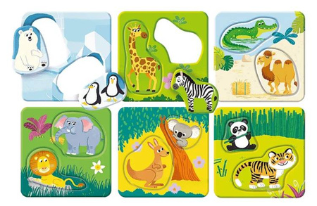 Trefl Idziemy do Zoo Edukacyjna Układanka