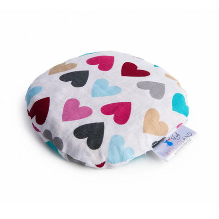 Bocioland Termofor z Pestek Wiśni Mały 180g Serca Kolorowe