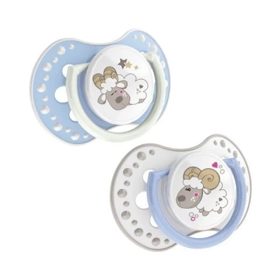 Lovi Smoczek Uspokajający Night&Day Boy 3-6 m 2 Sztuki 