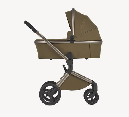 Anex Flo Wózek Głęboko-Spacerowy Astra + Cybex Aton B2 i-Size Fotelik Samochodowy 0-13kg + Baza One Volcano Black	