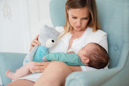 Szumisie Szumiący Miś Lena z Aplikacją i Czujnikiem Snu