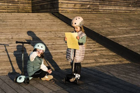 Scootandride Highwaykick 3 LED Hulajnoga Składana ze Świecącymi Kółkami 3+Blueberry