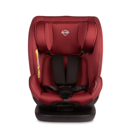 Caretero Securo i-Size Fotelik Samochodowy 0-36 kg Burgundy