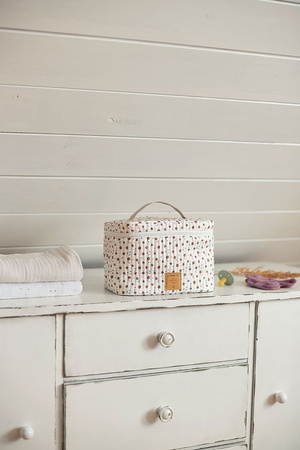 Lassig Casual Label Kuferek podróżny na akcesoria Flowers white