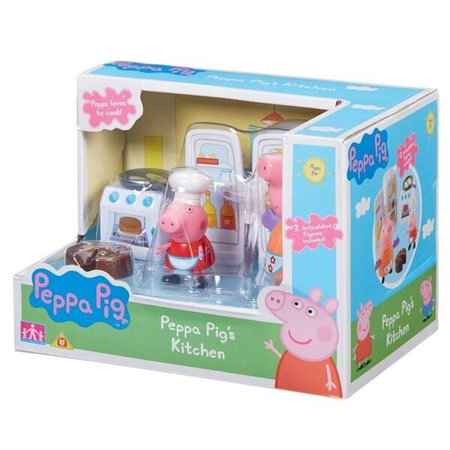 Tm Toys Peppa Zestaw Kuchnia + Fiugurki