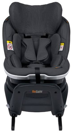 BeSafe iZi Turn i-Size Fotelik Samochodowy Obrotowy RWF 0-18 kg Antracyt Mesh