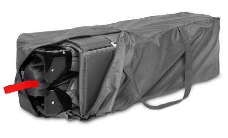 Caretero Esti Łóżeczko Turystyczne z Opuszczanym Bokiem Graphite