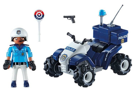 Playmobile 71092 Policyjny Speed Quad