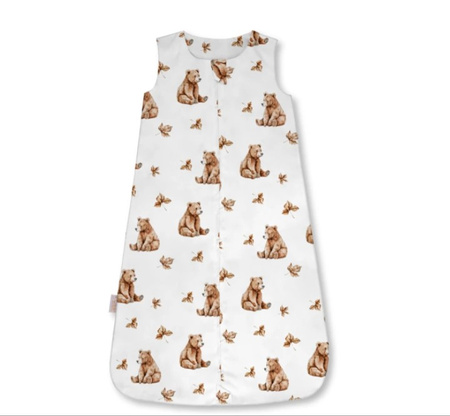 Waldin Śpiworek 1.5 TOG Niedźwiadki Białe Rozmiar M