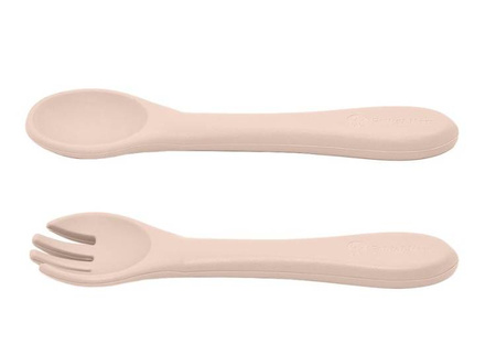 Petite&Mars Take&Match Silikonow Sztućce 6m+ Desert Sand 