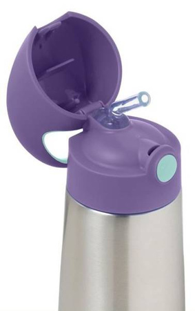 B.Box Bidon Termiczny 500 ml ze Słomką Lilac Pop
