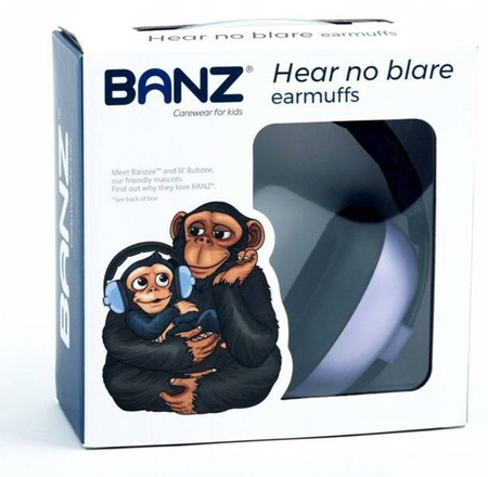 Banz Słuchawki Ochronne Nauszniki Dla Dzieci do 3 lat Banz Orchid