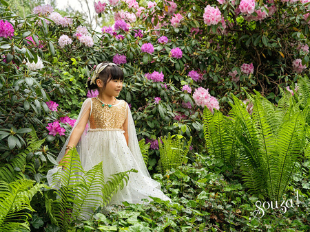 Souza! Sukienka wizytowa tiulowa z rękawami Dorianne 5-7 lat