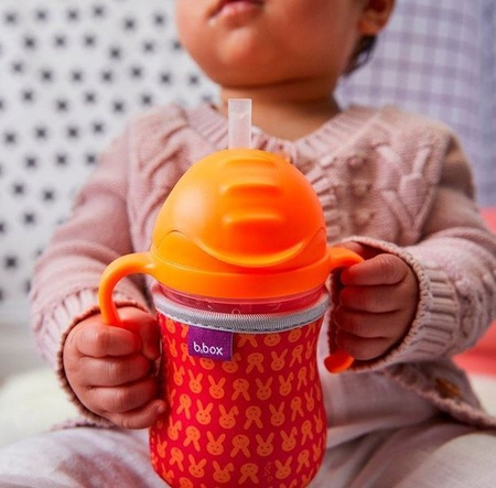 B.Box Innowacyjny Bidon Ze Słomką  borówkowy