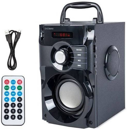 Przenośny Głośnik Karaoke + pilot, Bluetooth, USB 2.0, SD, AUX Overmax Soundbeat 2.0 