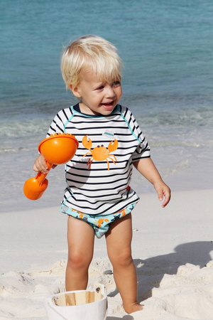 Lassig Koszulka T-shirt do pływania Sailor navy UV 50+