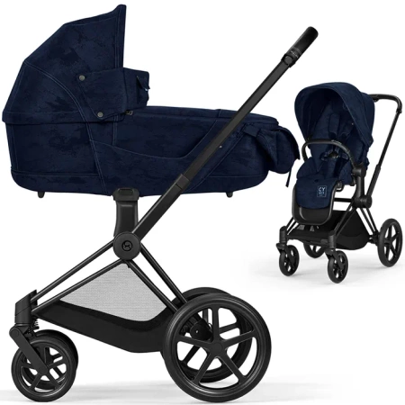 Cybex Priam 4.0 Wózek Głęboko-Spacerowy Rebellious Luxury Denim Blue