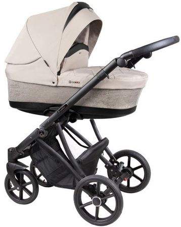 Coletto Craft Wózek Głęboko-Spacerowy 2w1 C-07 Czarna Rama