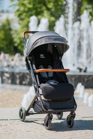 4BABY Twizzy Wózek Spacerowy XXII Dark Grey
