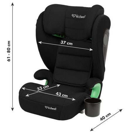 Kidwell Weston Fotelik Samochodowy 15-36kg Black
