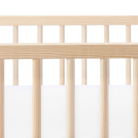 Kinderkraft Mia 2w1 - Łóżeczko dziecięce + Materac Grey