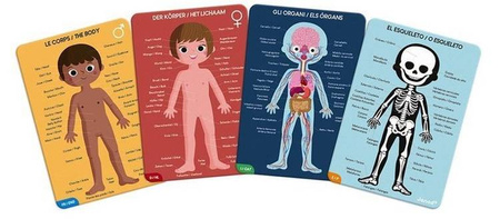 Janod Puzzle Edukacyjne Gigantyczne Ciało Człowieka 50, 75 I 100 Elementów 5 +