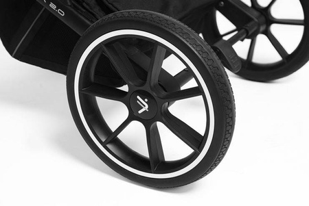 [OUTLET] Muuvo Slick 2.0 Wózek Głęboko-Spacerowy Iron Graphite