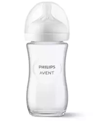 Avent Natural 3 Butelka Responsywna Szklana 1m+ 240ml