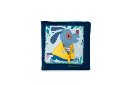 Lilliputiens Książeczka edukacyjna "Uczę się sam ubierać" Piesek Jules 18 m+