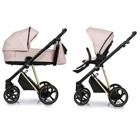 [OUTLET] Roan Ivi 2.0 Wózek Głęboko-Spacerowy Rama Gold Candy