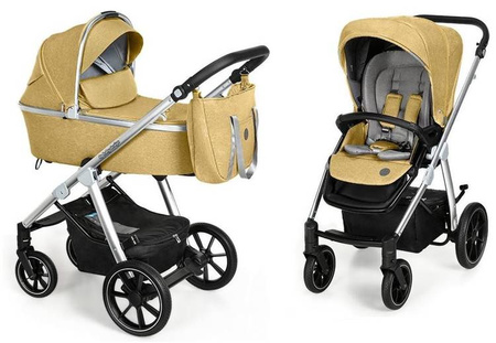 [OUTLET] Baby Design Bueno Wózek Głęboko-Spacerowy 2w1 01 yellow 