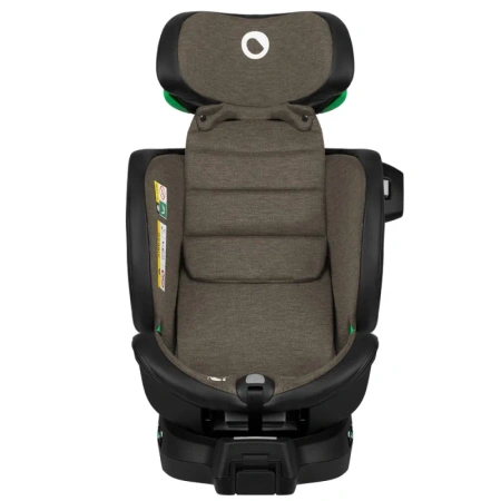 Lionelo Harmony i-Size - obrotowy fotelik samochodowy 0-36 kg | Green Olive Leather