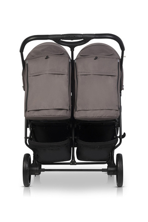 Euro-Cart Doblo Wózek Spacerowy Bliźniaczy lub Rok Po Roku Taupe