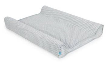 Pokrowiec na przewijak Waffle Line Light grey 50x70 Ceba Baby