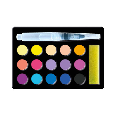 Janod Zestaw kreatywny Malowanie po numerach Jednorożce 2 obrazy 7+