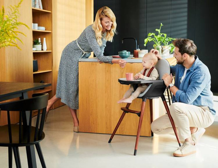 Kinderkraft Finix Krzesełko do Karmienia Ecru