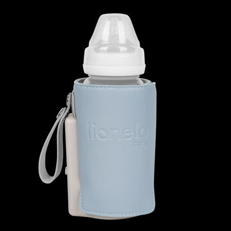 Lionelo Thermup Go Plus Przenośny Podgrzewacz Do Butelek Blue Sky