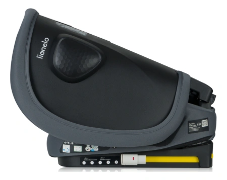 Lionelo Nelly i-Size Fotelik Samochodowy 9-36 kg Grey Graphite