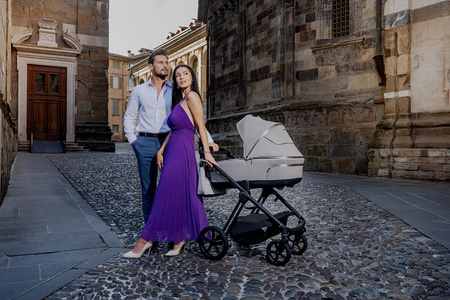Espiro Miloo 2024 Wózek Głęboko-Spacerowy 217 Cashmere Gray