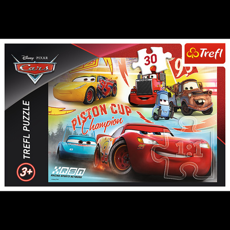 TREFL ZWYCIĘZKA DRUŻYNA CARS 3 PUZZLE 30