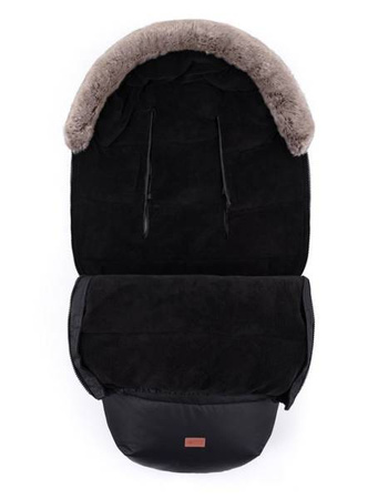 Petite&Mars Śpiworek Zimowy Comfy 4w1 Forever Black