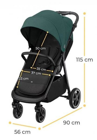 Kinderkraft Route Wózek Spacerowy Nature Vibes