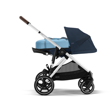 Cybex Gazelle S Wózek Spacerowy Rama Srebrna Ocean Blue
