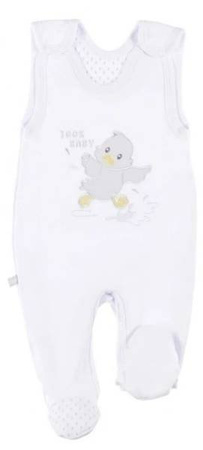 Newborn Śpiochy Dziecięce Białe 62