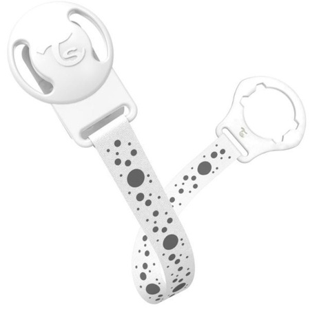 Twistshake Zawieszka Klips Do Smoczka White oiled