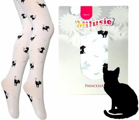 Milusie Rajstopy Koty Rozmiar 68/74
