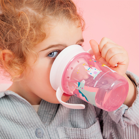 Miniland Kubek Z Silikonowym Ustnikiem Jednorożec - 260ml
