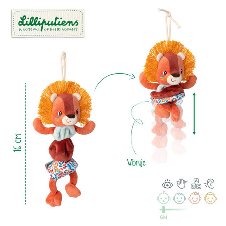 Lilliputiens Zawieszka wibrująca Lew Jack 6 m+