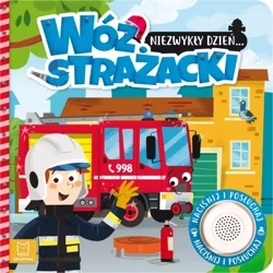Aksjomat Niezwykły Dzień Wóz Strażacki Książeczka z Dźwiękiem