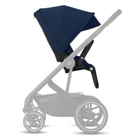Cybex Balios S Lux Wózek Głęboko-Spacerowy Magnolia Pink - Srebrna Rama 2022